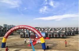 Over a hundred vehicles! SHACMAN heavy duty dump truck exports to Southeast Asi